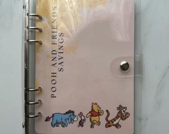 Honey Love Savings Binder; Teddy Bear Savings Challenge Book;