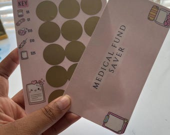 Wyzwanie oszczędzania na funduszu medycznym; Zabawne wyzwanie zdrapki medycznej; Pakiet wyzwania i pulpitu nawigacyjnego