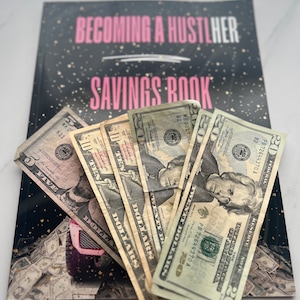 Savings Challenge Book| Book of Savings| Hustlher Savings Book