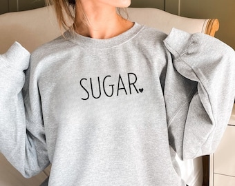Heartfelt Sugar Sweatshirt, Romantic Valentine's Crewneck