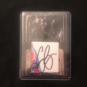 Emilia Clarke Daniel Radriff George RR Martin Signierte Karten Kostüm Autogramm Echtheitszertifikat