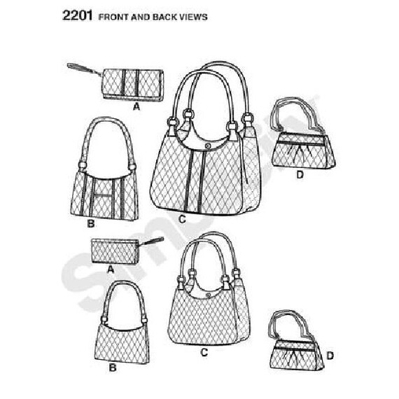 Simplicity 2201 Hobo Bag