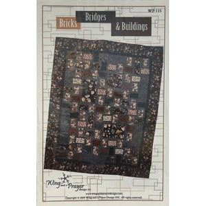 Bricks, Bridges & Buildings Quilt Pattern: Wing and a Prayer Design