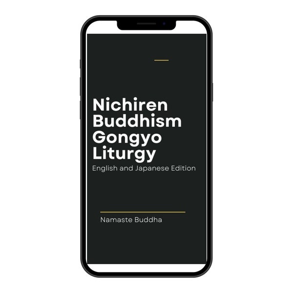 Nichiren Buddhism Gongyo Liturgy[PDF]: With Soka Gakkai Prayers(English & Japanese Edition)