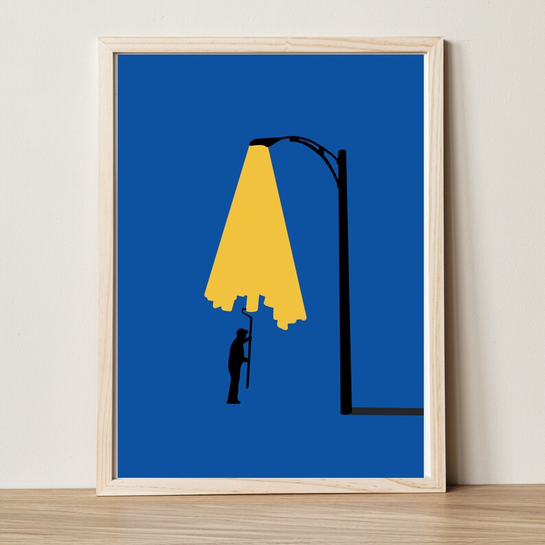 Abstract Art Print Minimalist Print Urban Print Printable Etsy