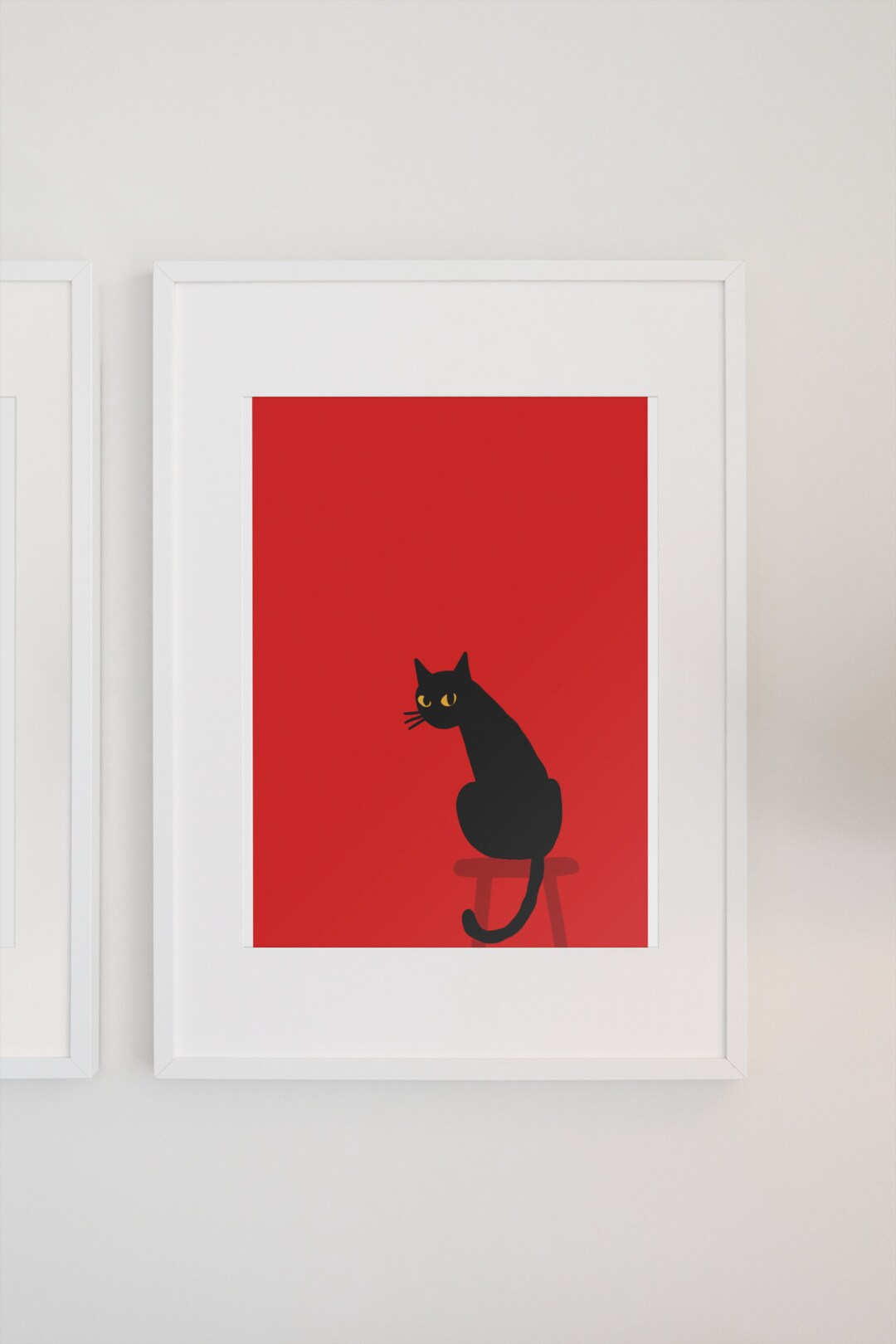 Printable Wall Art, Pop Art, Cat, Wall Decor, Art Prints, Cat Print