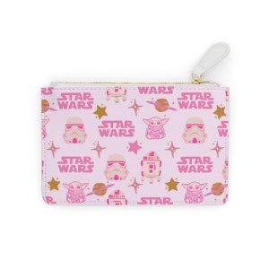 Mini pochette princesse Pink Star Wars