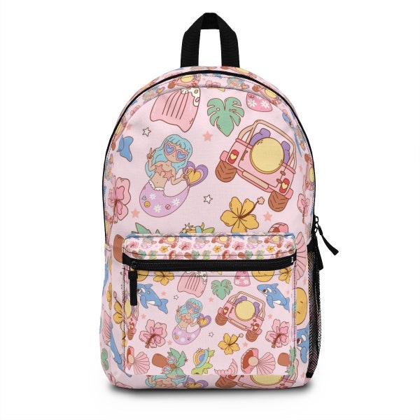 Beachy pink  Backpack