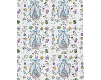 Magical Princess Castle Blanket