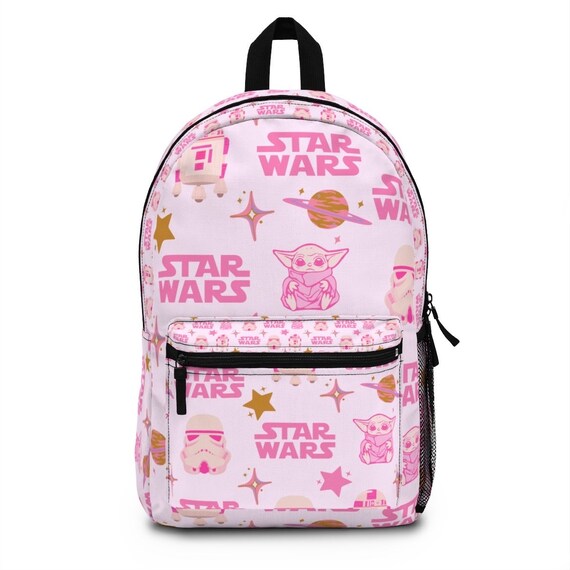 Pink Star Wars Backpack - Etsy display picture 1