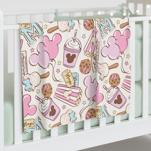 Magical park snacks Swaddle blanket