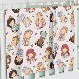 Little Princesses SWADDLE blanket