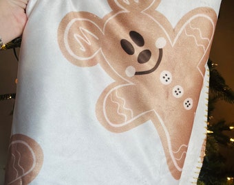 Manta de jengibre SHERPA Mickey y Minni PEDIDO ANTICIPADO