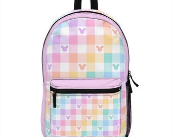 Mochila con ratón arcoiris mágico