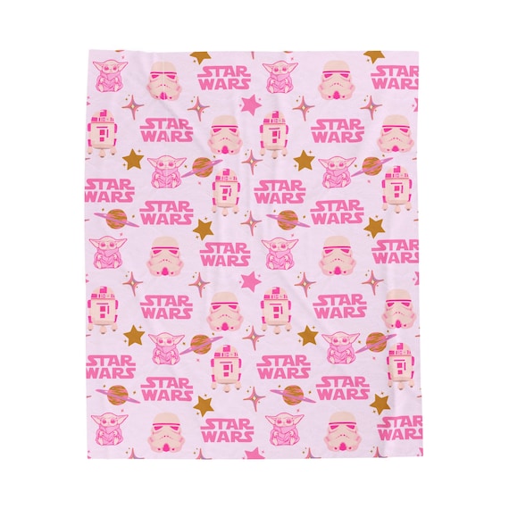 Pink Star Wars Blanket