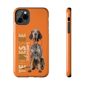 Tennessee Volunteers Tough iPhone Cases, Polycarbonate, Go Vols, TN Phone case, Orange and White, GBOCustom Special