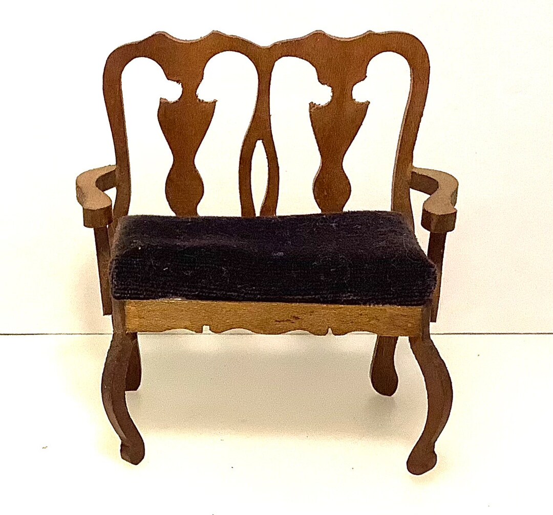 Queen Anne Settee Etsy