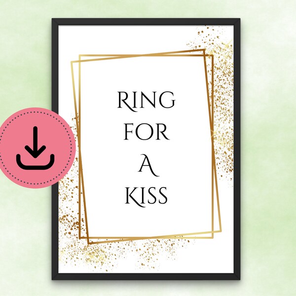 Ring for a Kiss Bell - Etsy