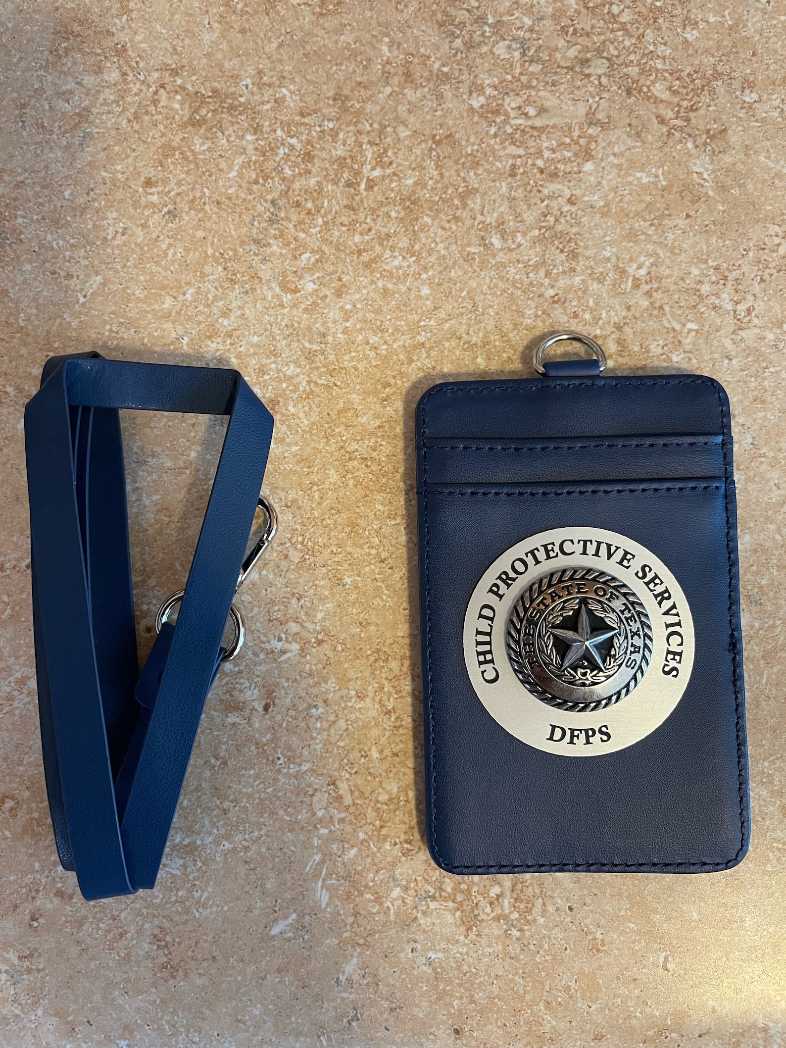 Texas Employee Badge Holders Custom Badge Holder Texas Social Worker