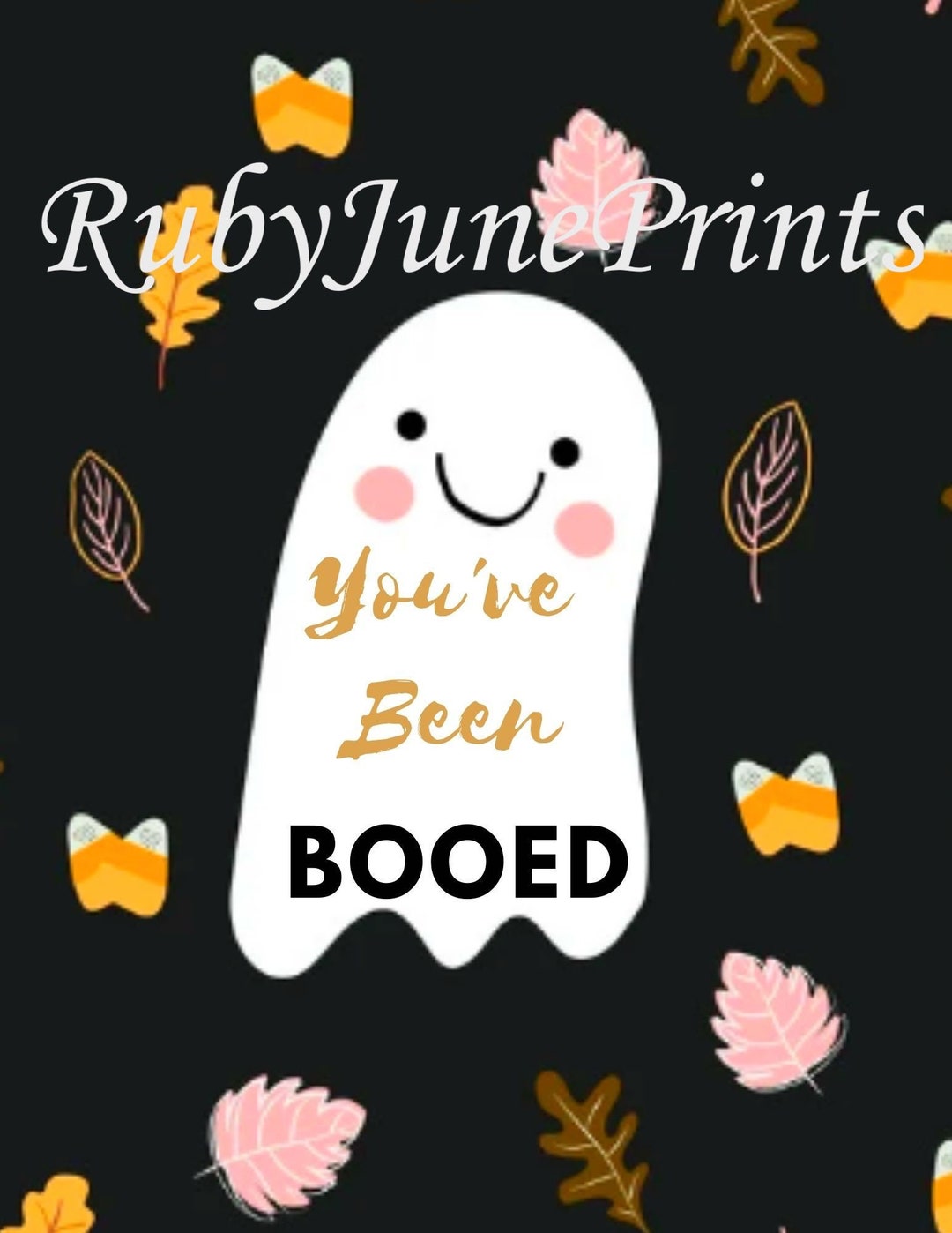 You've Been Booed Ghost - Etsy
