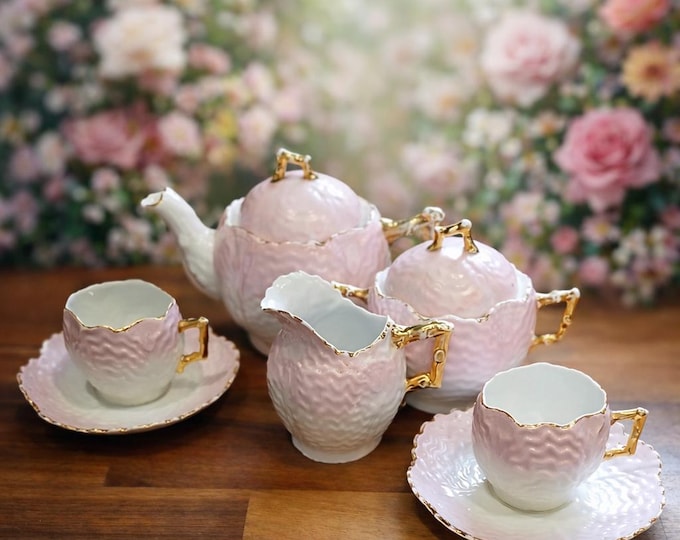 Full Retro Tea Set Vintage Tea Set - Etsy UK