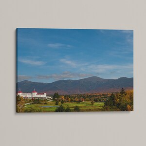 Mount Washington Foliage Wall Decor: New Hampshire Wall Art, New England Photography, Fine Art Print, Canvas Print, Metal Print, Photo Print