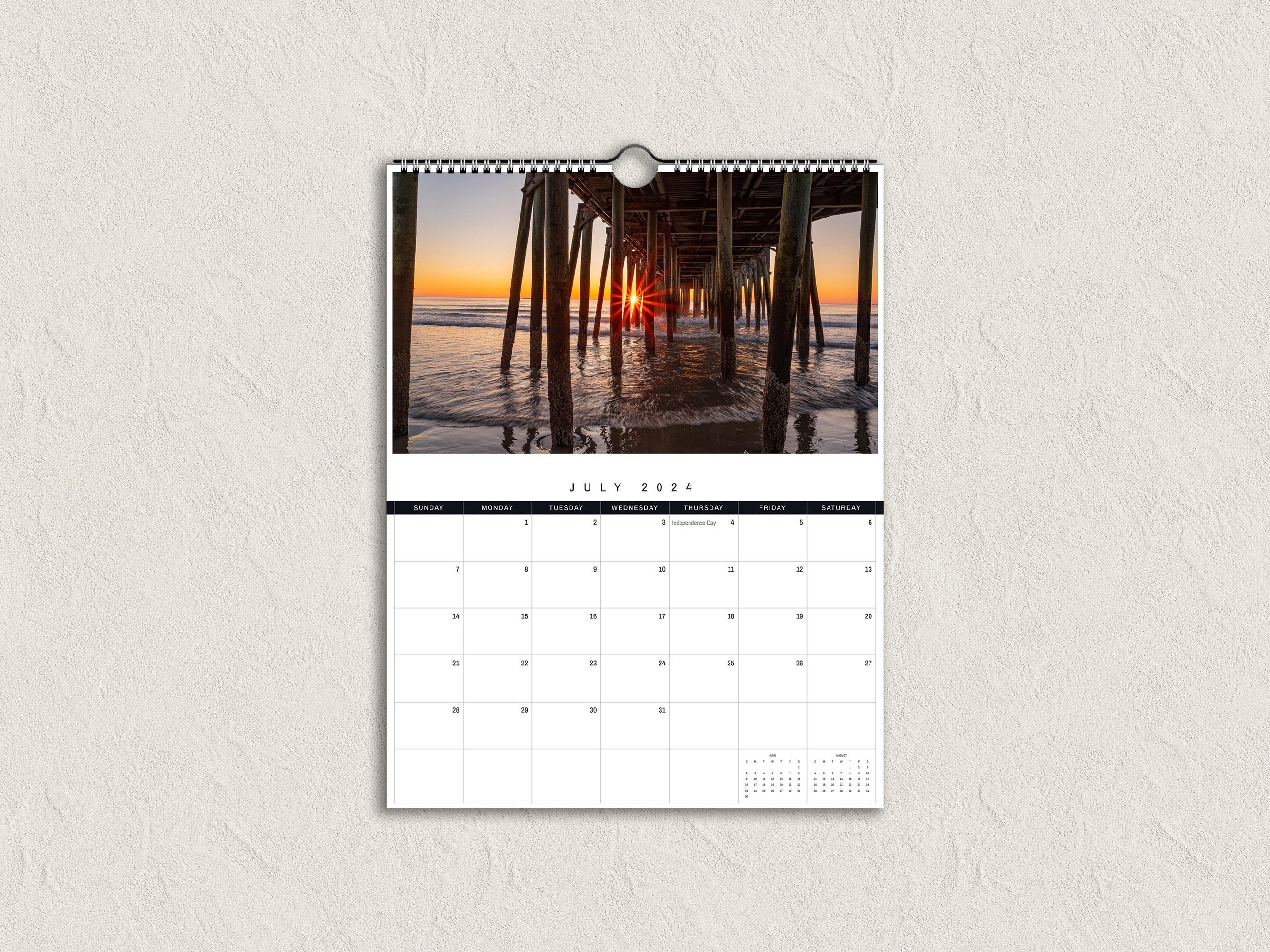 2025 Maine Wall Calendar, Coastal Maine Calendar, 2025 Calendar, Wall