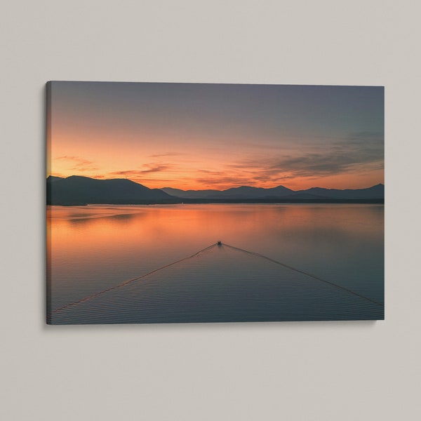 Ossipee Lake Wall Decor: New Hampshire Lake Wall Art, Photo for Lake House, Lake Life Gift, Large Canvas Print, Metal Prints, Fine Art Print