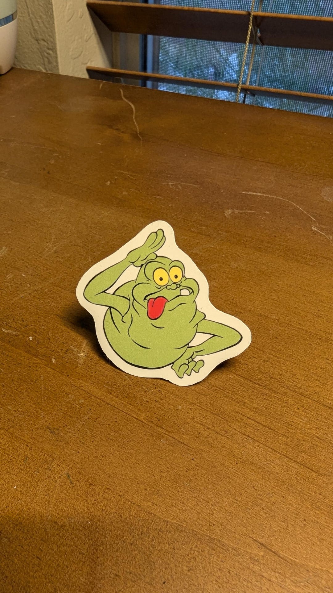 Slimer Sticker Slimer Ghostbusters Sticker Halloween Water Bottle Sticker Laptop Decal ...