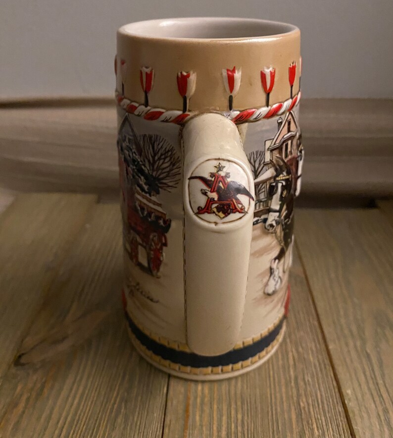 Budweiser Beer Stein 1986 B Series Beer Mug Anheuser Busch. Etsy
