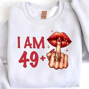 49 Plus Middle Finger PNG, 49 Plus 1 Birthday PNG, Its My Birthday, 50th Birthday PNG, Birthday Diva, 49 Plus One, Birthday Queen Png