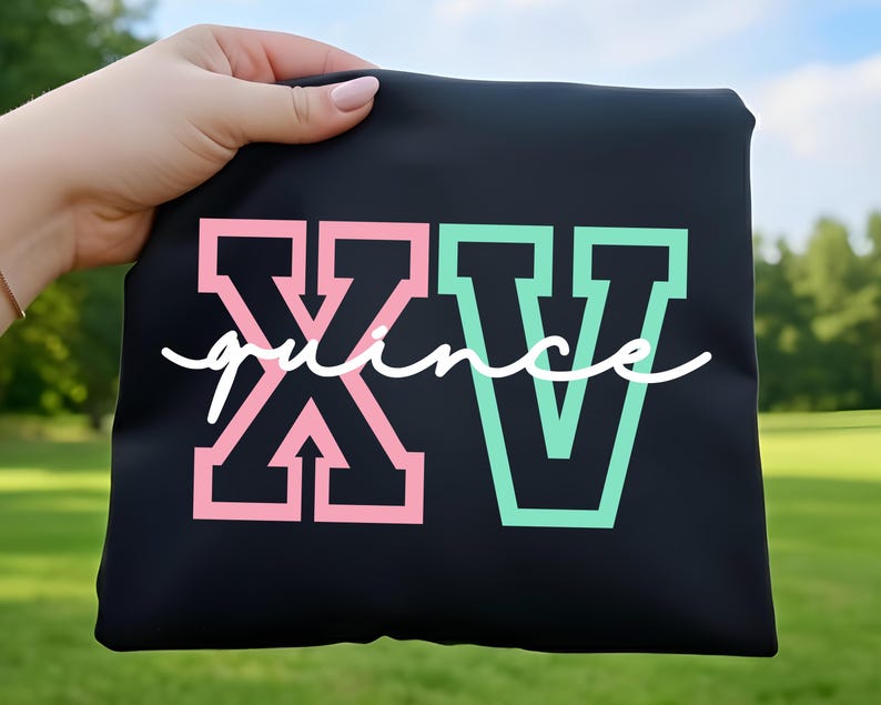 XV Cumpleaños SVG, 15.º Cumpleaños Svg, XV Png, Mis XV Años Svg, Quinceañera Svg, Mis Quince Svg, Quince Svg, XV Squad Png, Cricut Cut File imagen 1