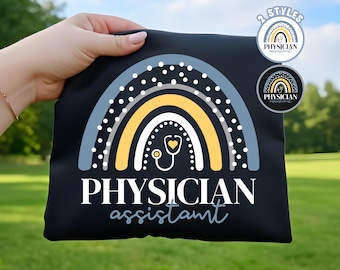 PA PNG, medizinischer PNG, Arzthelfer Png, Stethoskop-Herz Png, Regenbogen Png, Future Pa Png, Etikette, Clipart, Sublimationsdesign