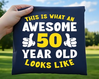 Así luce una persona de 50 años (SVG), 50.º cumpleaños (SVG), Es mi cumpleaños (SVG), Cumpleaños de 1975, Capítulo 50 (SVG), Archivo de corte de Cricut