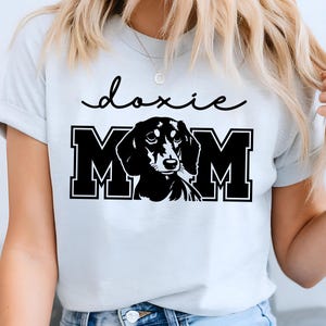 Doxie Mom SVG, Dachshund Mom SVG, Doxie Mama, Doxie PNG, Dog Mom Png, Wiener Dog Svg, Mothers Day Svg, Paw Print Svg, Cricut Cut File