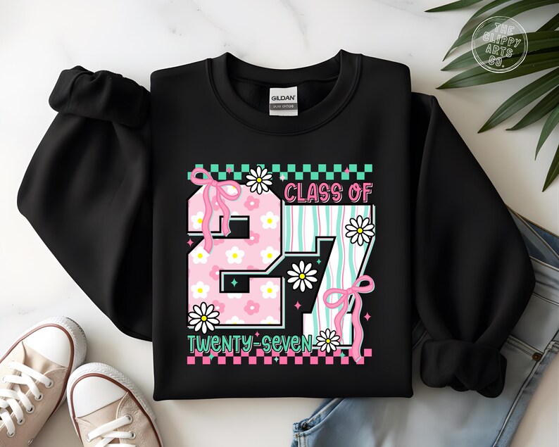 Preppy Class Preppy Class of 2027 PNG, Junior Png, High School, University, Pastel ...