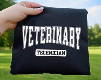 Vet Tech SVG, Veterinary SVG, Varsity Font SVG, Vet Tech Png, Vet Assistant Png, Animal Svg, Veterinarian Svg, Cricut Cut File