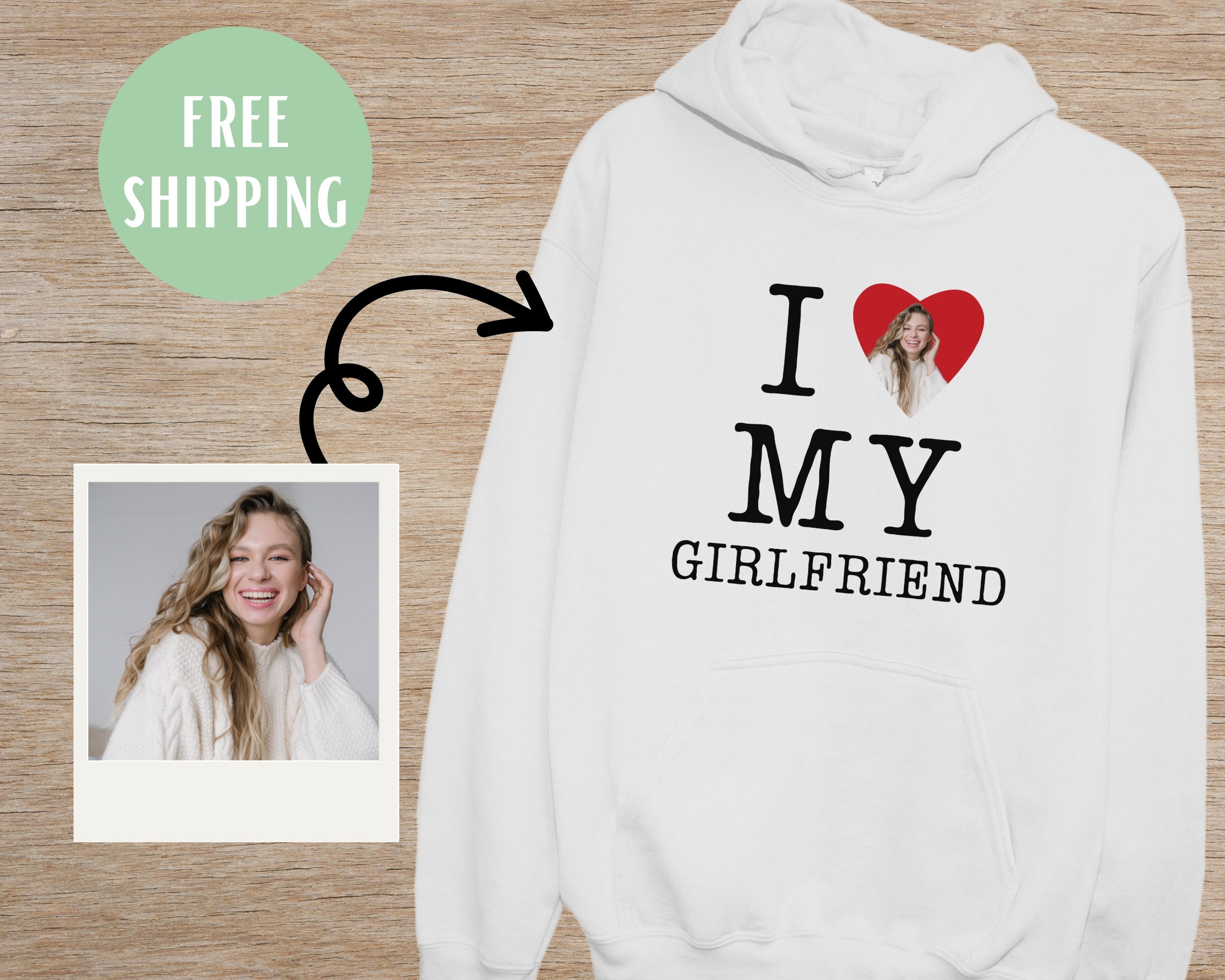 I Love My Girlfriend Custom I Heart My Girlfriend Custom - Etsy UK