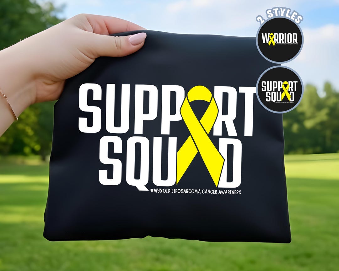 Myxoid Liposarcoma Cancer SVG, Support Squad and Warrior SVG, Awareness ...