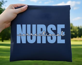 Correctional Nurse PNG, Corrections Nurse PNG, Nurse Cursive Svg, Correctional Nurse SVG, Blue Png Nurse Designs, Cricut Cut File