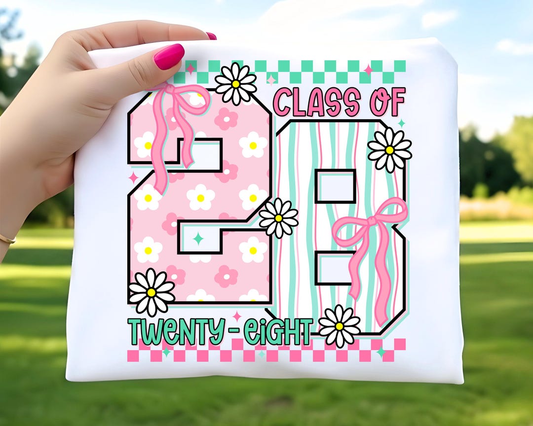 Preppy Class Preppy Class of 2028 PNG, Sophomore Png, High School, University ...