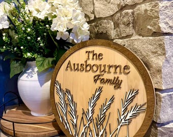 Custom Family Wall Decor