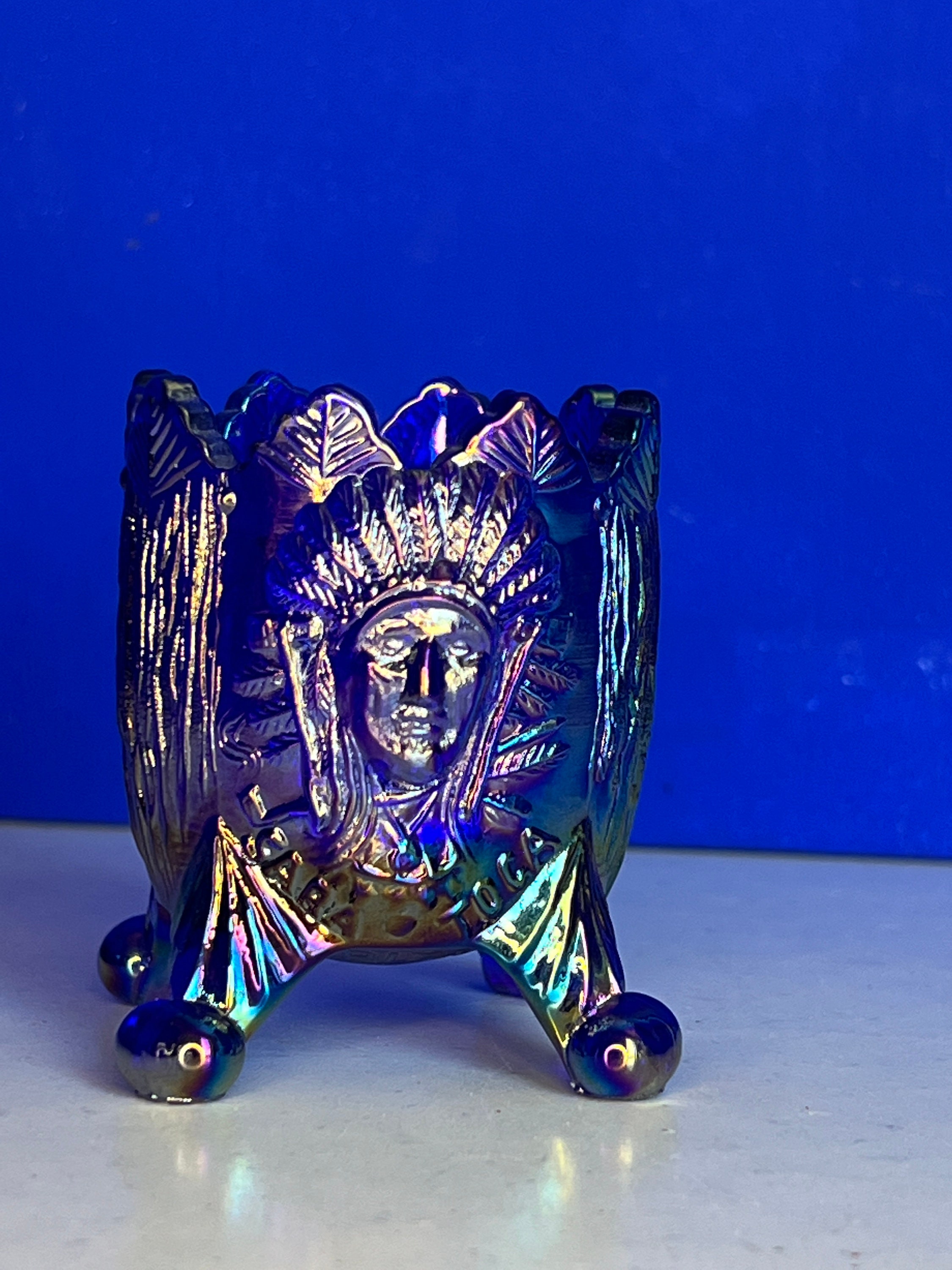 Selection of Antique Toothpick Holders Footed Westmoreland Etsy