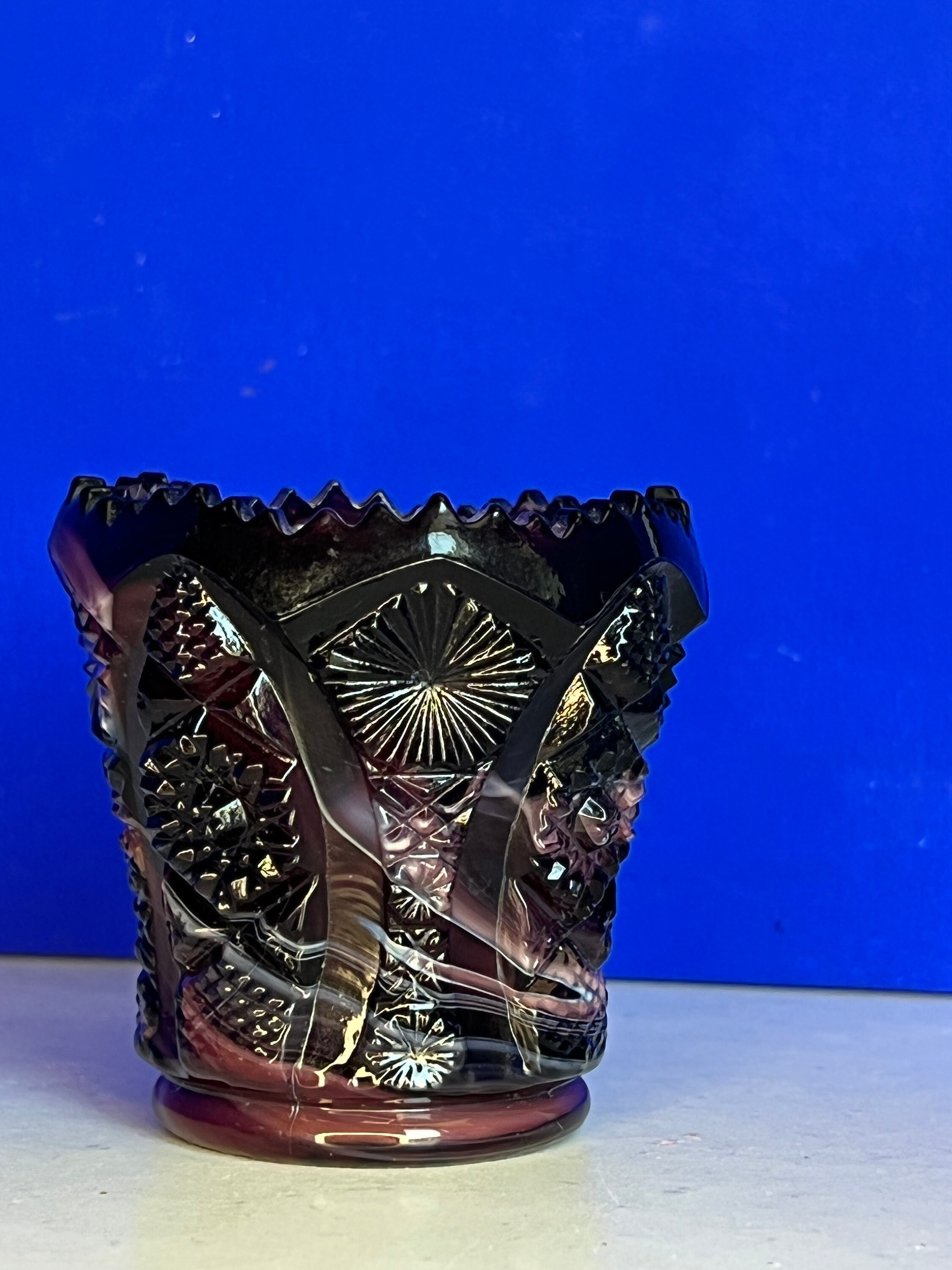 Selection of Antique Toothpick Holders Footed Westmoreland Etsy