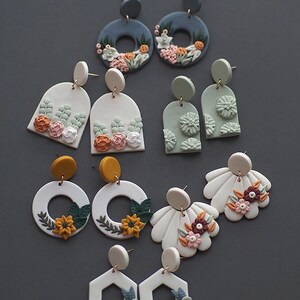 Create, Bake and Make Polymer Clay Earrings Kit Craft Gift