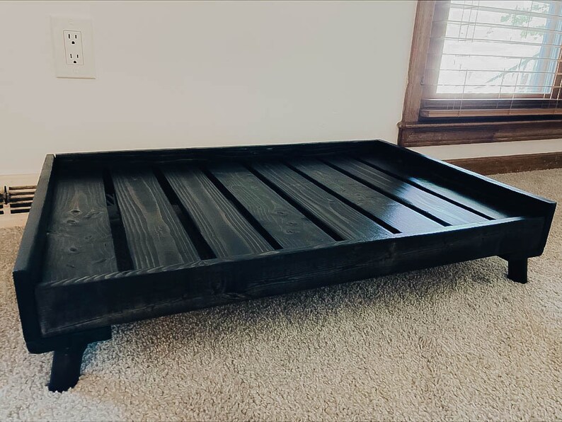 Custom Wooden Dog Bed Etsy