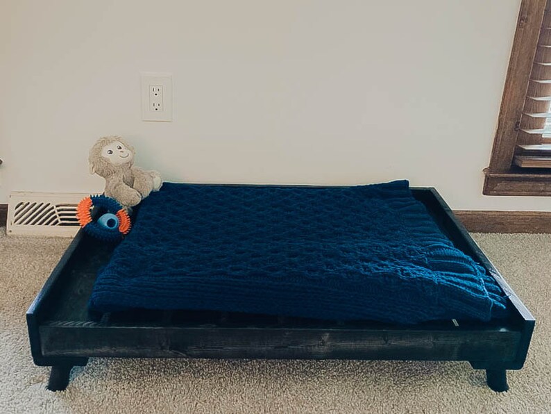 Custom Wooden Dog Bed Etsy