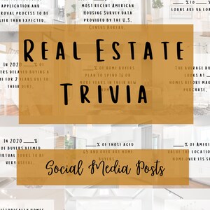 Real Estate Trivia Social Media Posts