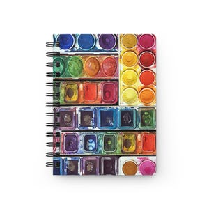 Messy Watercolor Notebook