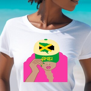 Jamaica Shirt For Women Jamaica Gift Jamaica Vacation Jamaica Flag Shirt Jamaica Independence Girls Trip Jamaica Map Tee Shirt